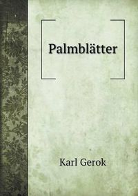 Cover image for Palmblatter