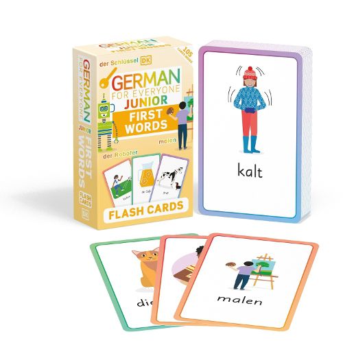 Cover image for German for Everyone Junior First Words Flash Cards