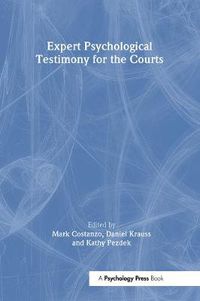 Cover image for Expert Psychological Testimony for the Courts