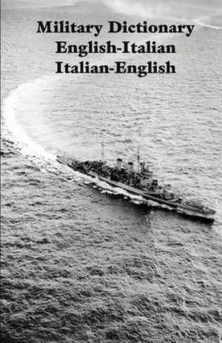 Cover image for Military Dictionary English-Italian Italian-English