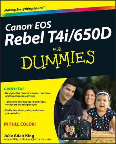 Cover image for Canon EOS Rebel T4i/650D For Dummies