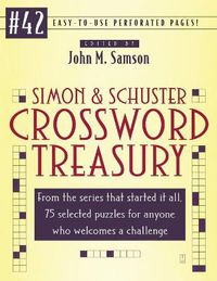 Cover image for Simon and Schuster Crossword Treasury # 42