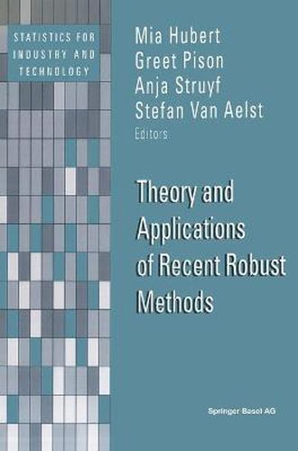 Cover image for Theory and Applications of Recent Robust Methods