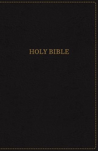 Cover image for KJV, Thinline Bible, Leathersoft, Black, Thumb Indexed, Red Letter, Comfort Print: Holy Bible, King James Version