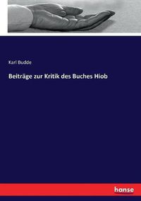 Cover image for Beitrage zur Kritik des Buches Hiob