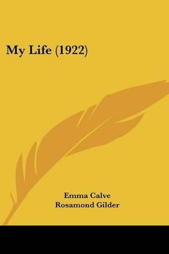 Cover image for My Life (1922)