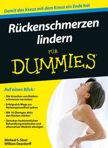 Cover image for Ruckenschmerzen lindern fur Dummies