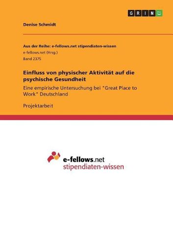 Cover image for Einfluss von physischer Aktivitaet auf die psychische Gesundheit