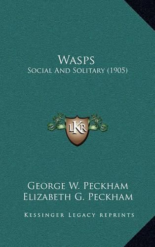 Wasps: Social and Solitary (1905)