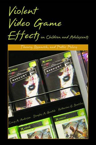 Cover image for Violent Video Game Effects on Children and Adolescents: Theory, Research, and Public Policy