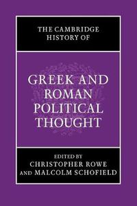 Cover image for The Cambridge History of Greek and Roman Political Thought