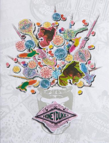 Cover image for Harry Potter: Honeydukes Embellished Card