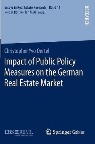 Cover image for Impact of Public Policy Measures on the German Real Estate Market