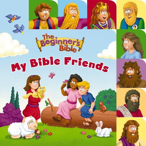 Cover image for The Beginner's Bible My Bible Friends: a Point and Learn tabbed board book