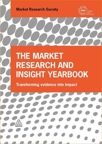 Cover image for The Market Research and Insight Yearbook: Transforming Evidence into Impact