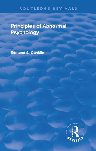 Cover image for Principles of Abnormal Psychology