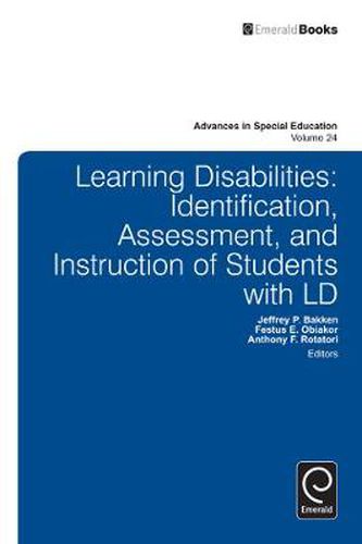 Cover image for Learning Disabilities: Identification, Assessment, and Instruction of Students with LD