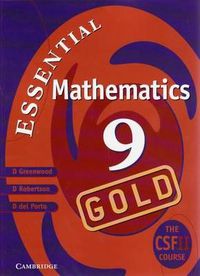 Cover image for Cambridge Essential Mathematics Gold 9