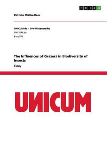 Cover image for The Influences of Grazers in Biodiversity of Insects