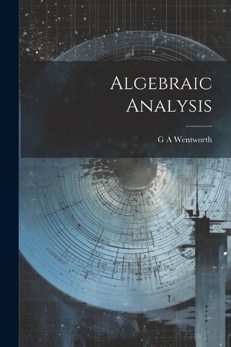 Cover image for Algebraic Analysis