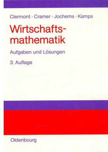 Cover image for Wirtschaftsmathematik: Aufgaben Und Loesungen