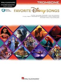 Cover image for Favorite Disney Songs: Instrumental Play-Along for Trombone