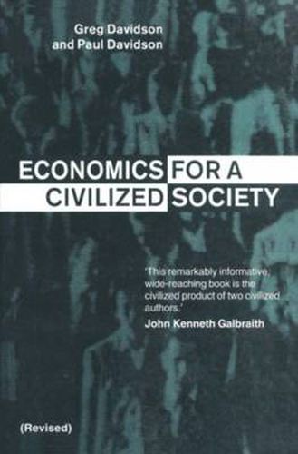 Cover image for Economics for a Civilized Society