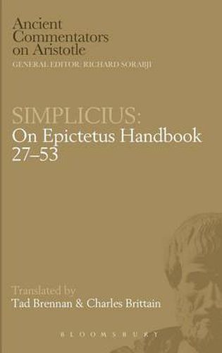 On Epictetus  Handbook 27-53