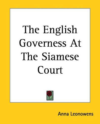 The English Governess At The Siamese Court