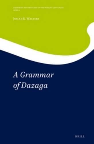 Cover image for A Grammar of Dazaga