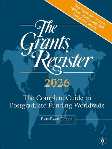 Cover image for The Grants Register 2026