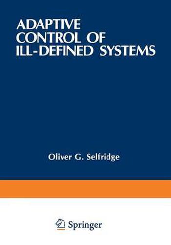 Cover image for Adaptive Control of Ill-Defined Systems