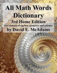 Cover image for All Math Words Dictionary