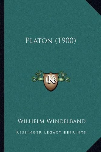 Cover image for Platon (1900)