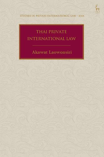 Cover image for Thai Private International Law