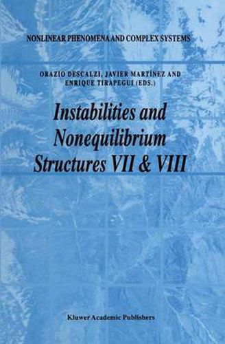 Cover image for Instabilities and Nonequilibrium Structures VII & VIII