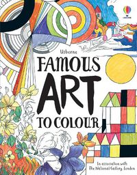 Cover image for Famous Art to Colour