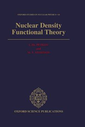 Cover image for Nuclear Density Functional Theory