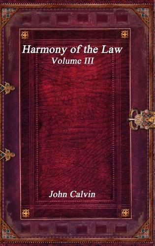 Cover image for Harmony of the Law - Volume III