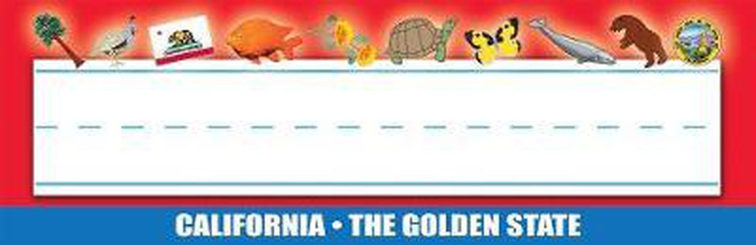 Cover image for California Nameplates - Pack of 36