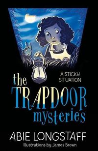 Cover image for The Trapdoor Mysteries: A Sticky Situation