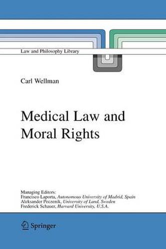 Cover image for Medical Law and Moral Rights