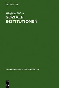 Cover image for Soziale Institutionen