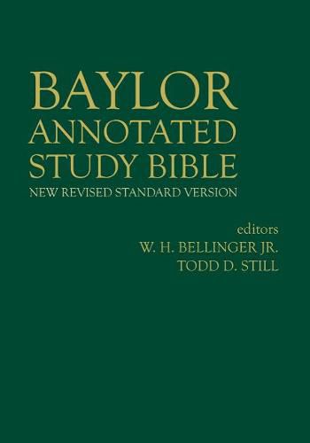 Cover image for Baylor Annotated Study Bible