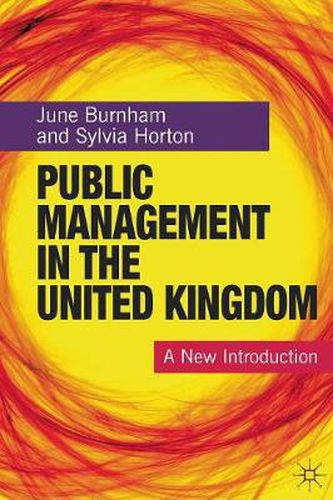 Cover image for Public Management in the United Kingdom: A New Introduction