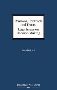 Cover image for Pensions, Contracts and Trusts: Legal Issues on Decision Making