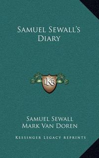 Cover image for Samuel Sewall's Diary