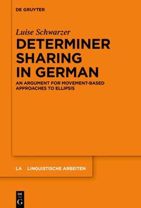 Cover image for Determiner Sharing in German