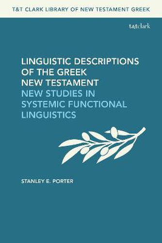 Cover image for Linguistic Descriptions of the Greek New Testament