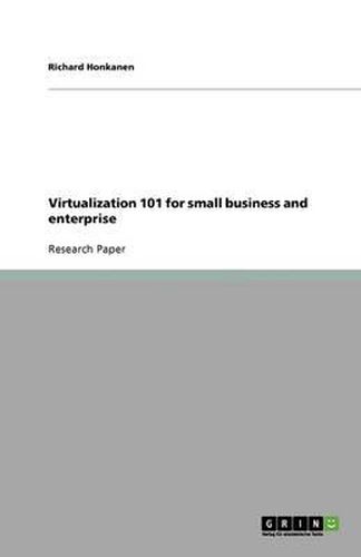 Cover image for Virtualization 101 for small business and enterprise